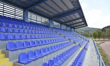 Привршуваат градежните активности на новата трибина на стадионот „Билјанини извори“ во Охрид