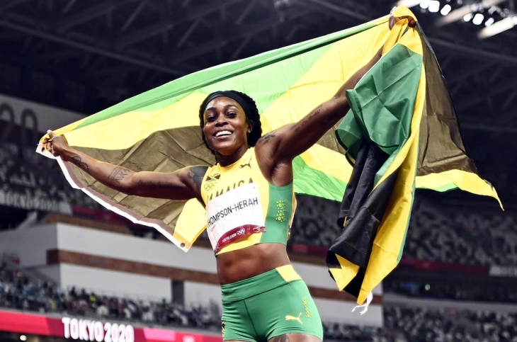 Јамајканската атлетичарка Елејн Томпсон истрча второ најдобро време во историјата на 100 метри