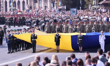 Украина со воена парада ја одбележа независноста