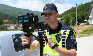 Казни за 24 возачи кои возеле над 50 километри на час над дозволеното на подрачјето на СВР Тетово