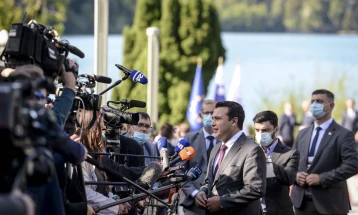Премиерот Заев го започна учеството на Бледскиот стратешки форум посветен на иднината на Европа
