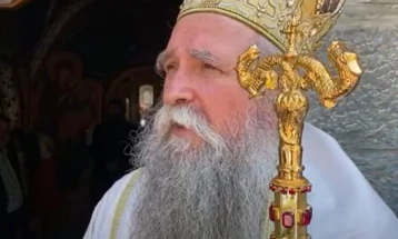Одложено устоличувањето на митрополитот Јаоникиј во Цетиње