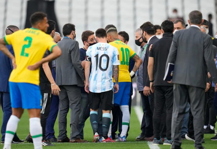 КОНМЕБОЛ се огради од неодиграниот натпревар меѓу Бразил и Аргентина