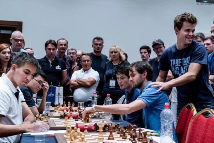Алкалоид сигурен на стартот на машкиот Европски куп во шах