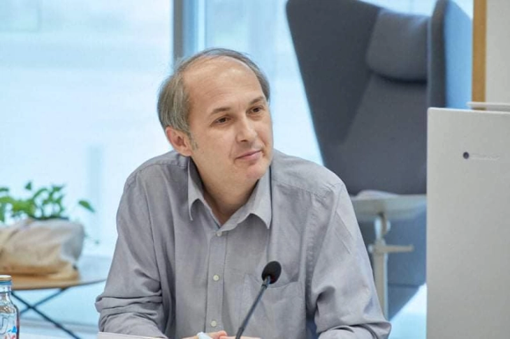 Промоција на творештвото на Гојко Божовиќ вечер во Скопје