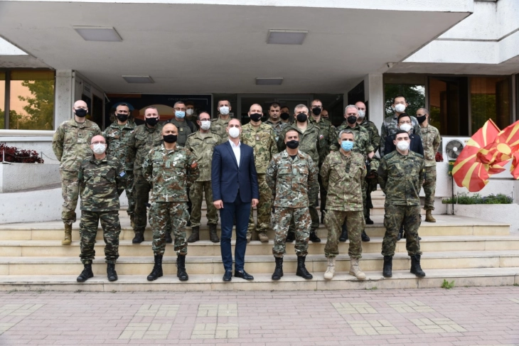 Воени аташеа од 14 држави во посета на Штип