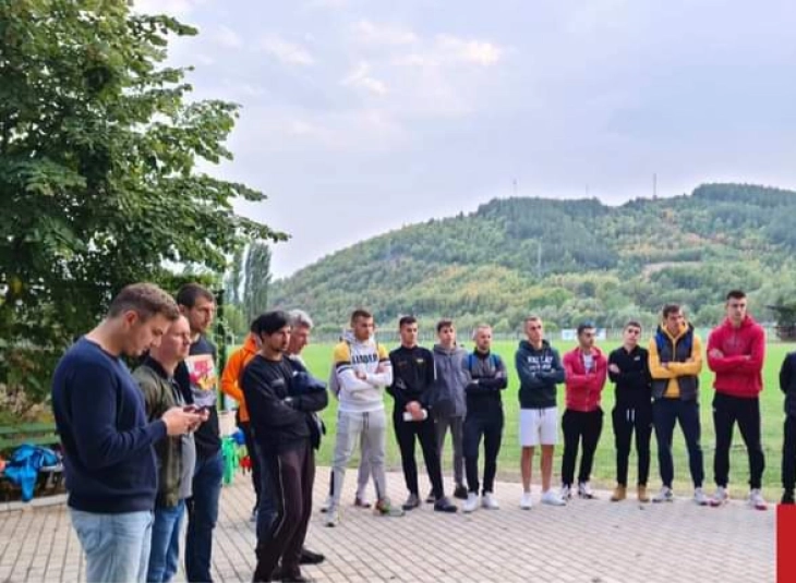 Кандидатот за градоначалик на Македонска Каменица од СДСМ и коалицијата Соња Стаменкова на средба со спортисти и спортски работници