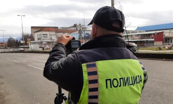 Во Тетово и Гостивар санкционирани 36 возачи поради пребрзо возење