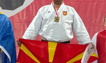 Златен медал за каратистот Недев на Европското првенство во Полска