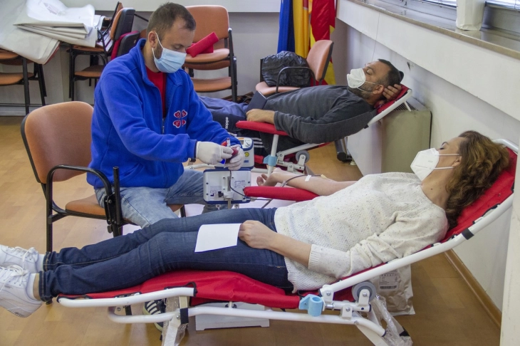 Крводарителска акција во Општина Аеродром