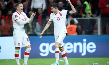 Натпреварот Албанија - Полска беше прекинат 20 минути, домашните навивачи фрлаа шишиња кон Полјаците