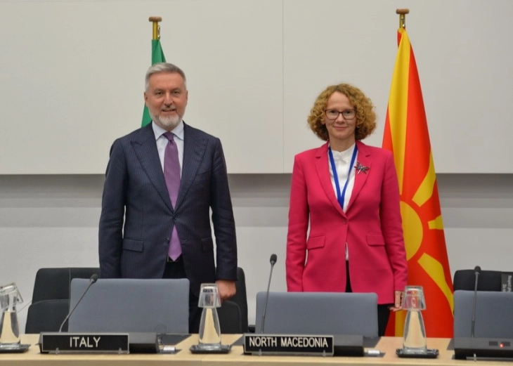 Шекеринска - Гуерини: Силна италијанска поддршка за евроинтеграцијата на Северна Македонија