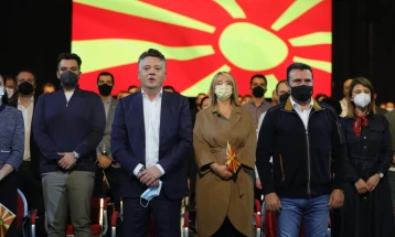 Собир на СДСМ: Поддршка за нов мандат на Шилегов за да продолжи развојот на Скопје