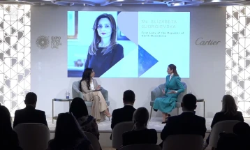 Првата дама Елизабета Ѓорѓиевска учествуваше на панел дискусијата „Визии и патувања“ во Дубаи