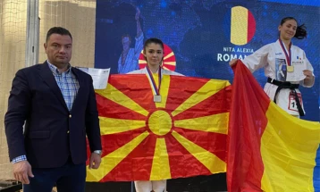 Два сребрени медала за македонските каратисти на ЕП во Белград