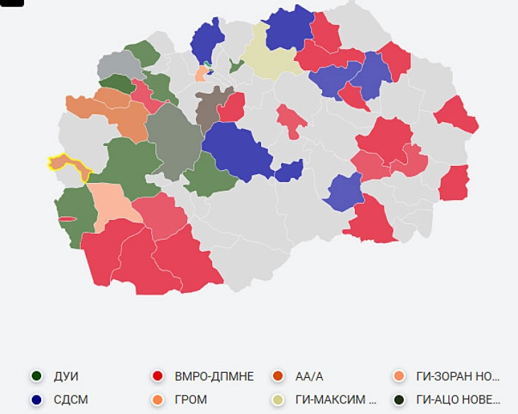 Во 21 општина заврши броењето на гласовите