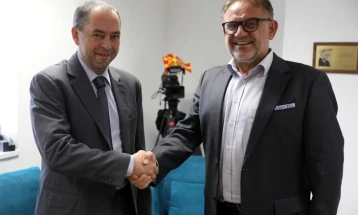 Бугарскиот амбасадор Ангелов во посета на МИА