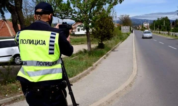Санкционирани 33 лица за пребрзо возење на територија на СВР Тетово
