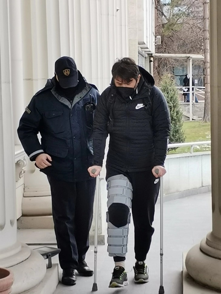 Полиција го спроведе Јанакиески на суд
