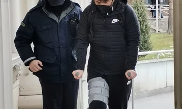 Полиција го спроведе Јанакиески на суд