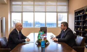 Вицепремиерот за европски прашања Маричиќ се сретна со европратеникот Ќучук