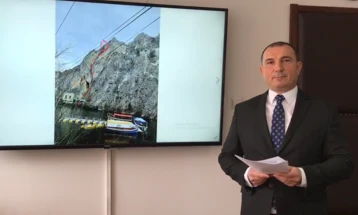 Ангелов: Комисијата за брани ја потврди опасноста од одрон на карпата над Матка