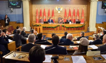 Седница на Собранието на Црна Гора за смена на Бечиќ