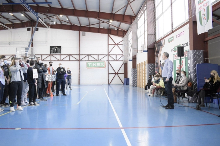 Герасимовски: Ги враќаме училишните спортски игри во Општина Центар