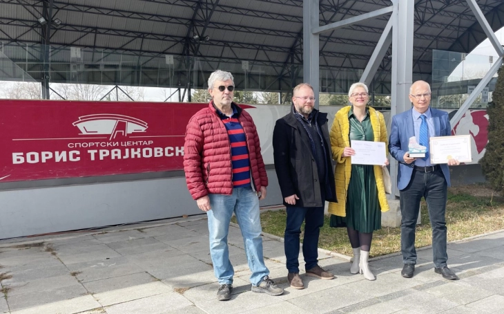 Реконструирано лизгалиштето во СЦ „Борис Трајковски“