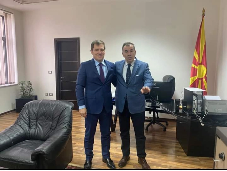 Амбасадорот Марковски се сретна со чешкиот амбасадор во Тирана
