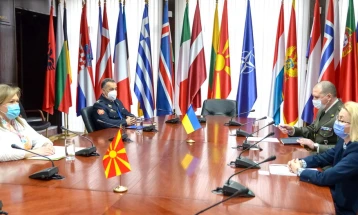 Средба на министерката Петровска со украинската амбасадорка Задорожњук