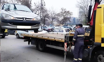 За една недела санкционирани 200 непрописно паркирани возила на територија на Општина Центар