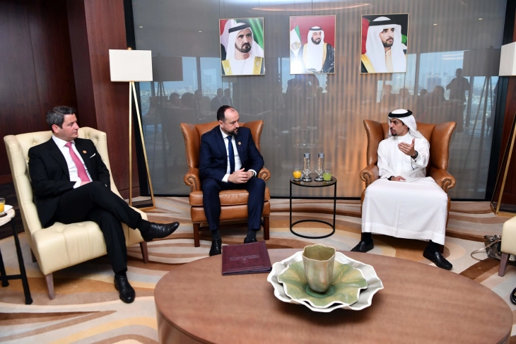 Битиќи и Нуредини на средба со Стопанската комора на Дубаи