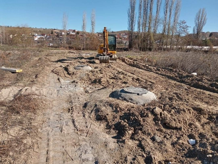 Завршена фекалната и атмосферска канализација во месноста „Опитно поле“ Кавадарци 