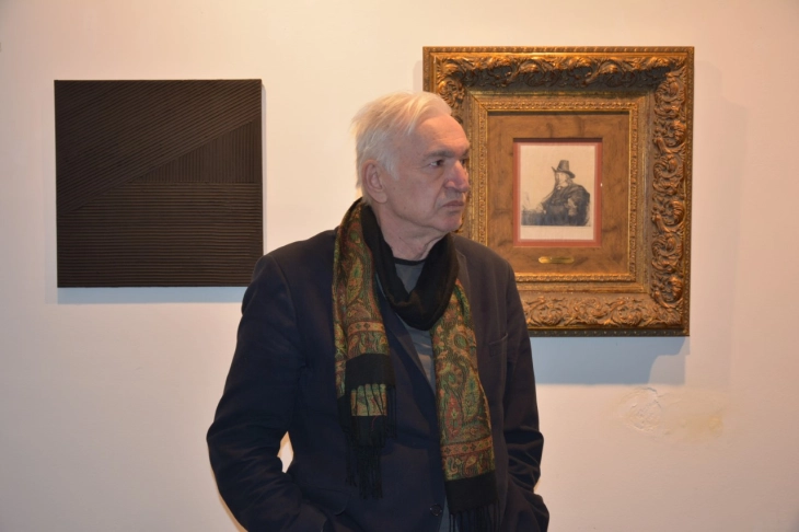 „Неочекуван дијалог – Рембрант и Јанкуловски“ - изложба во галеријата „Остен“
