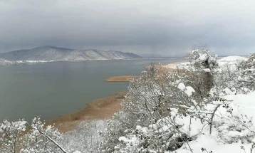 Зголемен водостојот на Преспанското Езеро