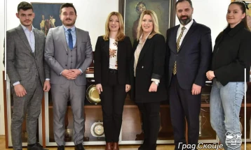 Арсовска се сретна со претставници на Сојузот на турски невладини организации - МАТУСИТЕБ