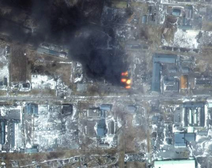 Нови сателитски снимки покажуваат разорни штети во Мариупол
