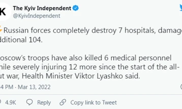 Лијешко: Руските сили целосно уништија седум болници