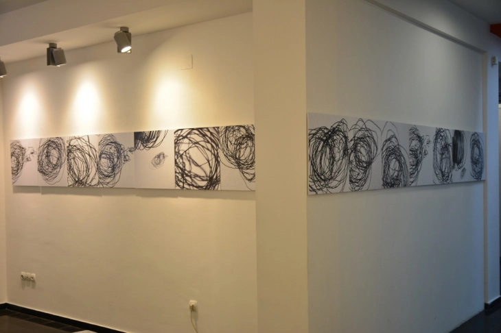 Изложба на Марија Павловска - „Остен“ ги претставува уметниците пријавени за Биеналето на цртеж