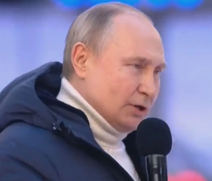Руската државна телевизија прекина говор на Путин