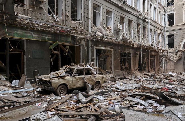 Украина: Речиси илјада згради уништени во Харков од руското гранатирање