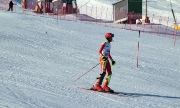 Лазаревски без пласман во слалом на Европската зимска младинска олимпијада