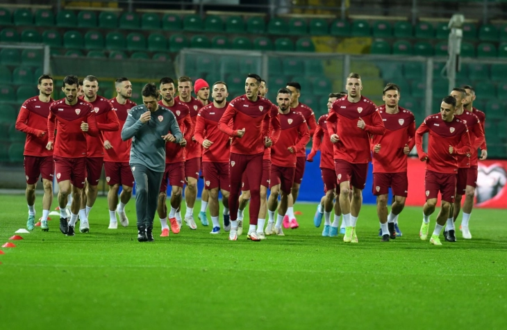 Македонската фудбалска репрезентација ѝ гостува на Италија во полуфиналето од мундијалскиот бараж