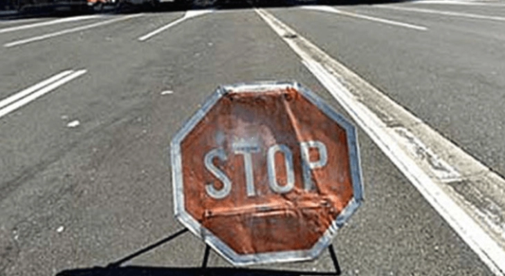 Прекин на сообраќајот на патниот правец Прилеп - Градско