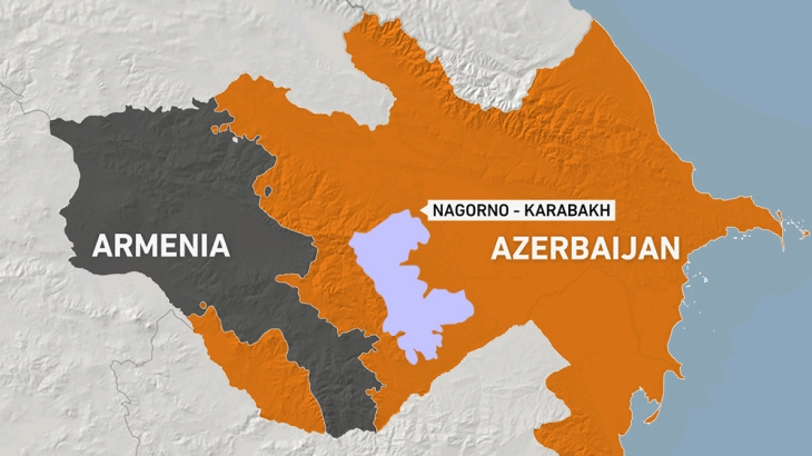 Русија обвини дека азербејџанска војска влегла во Нагорно Карабах