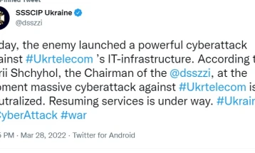 Руски хакери го нападнале државниот телеком на Украина