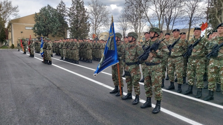 Одбележан Денот на Првата пешадиска бригада