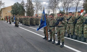 Одбележан Денот на Првата пешадиска бригада