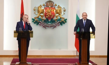 Радев: Бугарија силно го поддржува почетокот на преговарачкиот процес за членство на Албанија во ЕУ